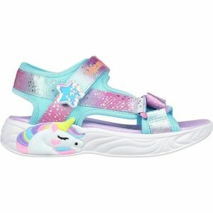 Skechers UNICORN DREAMS - MAJESTIC BLISS Sandale pentru fete, turcoaz, mărime imagine