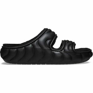 Crocs CLASSIC COZZZY OVERPUFF Papuci unisex, negru, mărime 41/42 imagine