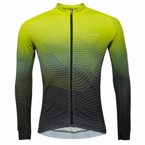Klimatex ZAK Tricou de ciclism cu mânecă lungă pentru bărbați, verde, mărime imagine