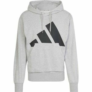adidas M BL FT HOODED Hanorac pentru bărbați, gri, mărime imagine