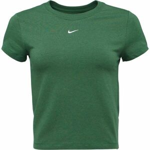 Nike SPORTSWEAR CHILL KNIT Tricou de damă, verde închis, mărime imagine