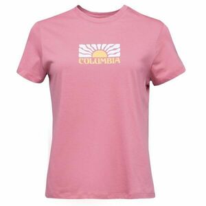 Columbia RUBY SPRINGS GRAPHIC FITTED SS Tricou de damă, roz, mărime imagine