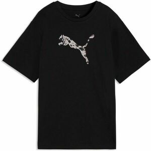 Puma ESSENTIALS GRAPHIC ANIMAL RELAXED TEE Tricou de damă, negru, mărime imagine