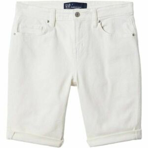 GAP V-DENIM BERMUDA Pantaloni scurți pentru femei, alb, mărime imagine