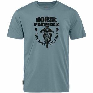 Horsefeathers FULL SEND Tricou de ciclism bărbați, albastru deschis, mărime imagine