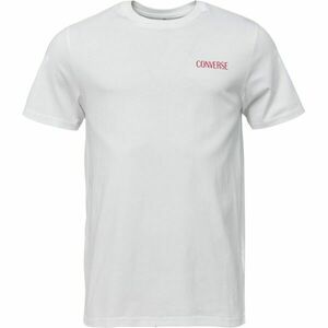 Converse STANDARD FIT CENTER FRONT LARGE LOGO STAR CHEV SS TEE Tricou pentru bărbați, alb, mărime imagine