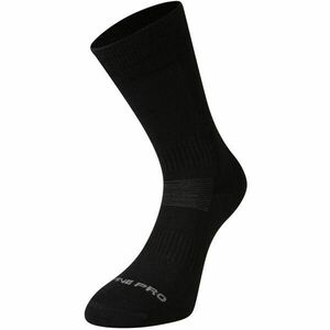 ALPINE PRO ERATE Șosete unisex cu proprietăți antibacteriene, negru, mărime imagine