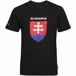 PROGRESS SK TSHIRT JR Tricou din bambus pentru juniori, negru, mărime 164-170 imagine