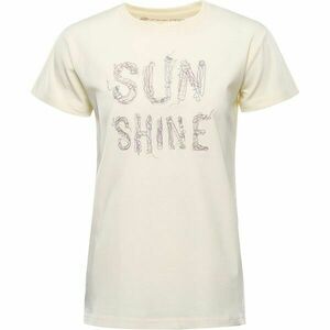 ALPINE PRO DORGA Tricou de bumbac damă, bej, mărime imagine