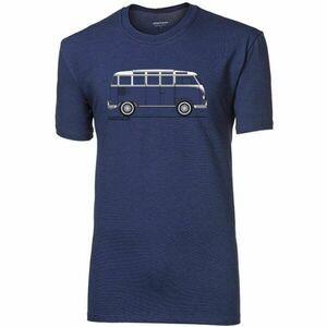 PROGRESS BARBAR BULLI Tricou din fibră de bambus pentru bărbați, albastru închis, mărime imagine