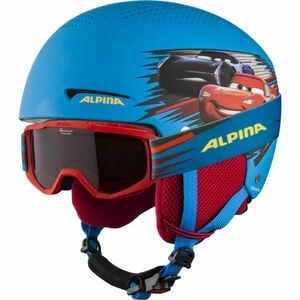 Alpina Sports ZUPO DISNEY SET Cască schi și ochelari copii, albastru, mărime (48 - 52) imagine