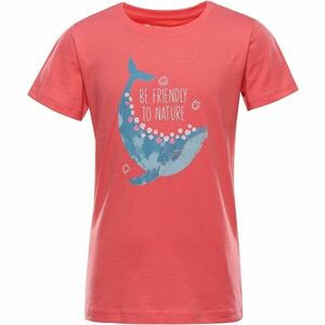 ALPINE PRO TERMESO 2 Tricou pentru copii, somon, mărime imagine