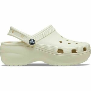 Crocs CLASSIC PLATFORM CLOG W Saboți pentru femei, bej, mărime 42/43 imagine