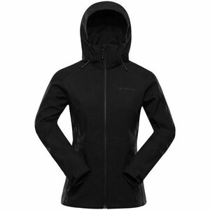 ALPINE PRO GEDERA Geacă softshell cu membrană pentru femei, negru, mărime imagine