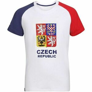 Střída CZECH T-SHIRT JR Tricou pentru copii, alb, mărime 164-170 imagine