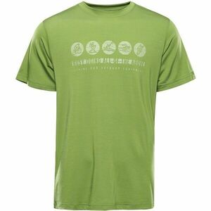 ALPINE PRO LYOR Tricou funcțional pentru bărbați, verde, mărime imagine