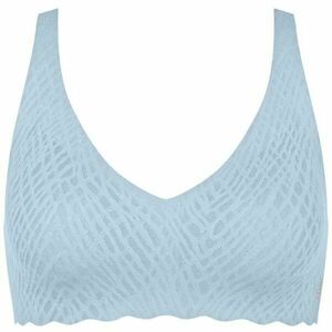 SLOGGI ZERO FEEL BLISS SOFT BRA Bustieră damă, albastru deschis, mărime imagine