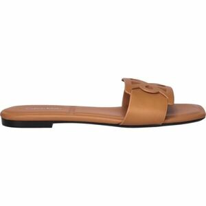 Calvin Klein SQUARE FLAT Papuci femei, maro, mărime imagine