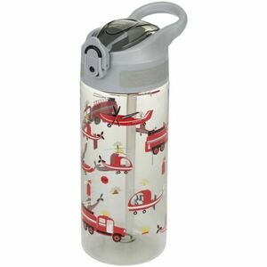BAAGL ZÁCHRANÁŘI 500 ML Sticlă din tritan cu pai, gri, mărime 500 ML imagine