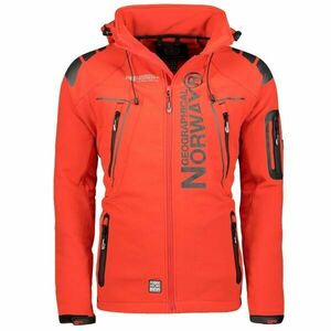 GEOGRAPHICAL NORWAY TECHNO HOODIE Geacă bărbați softshell, roșu, mărime imagine