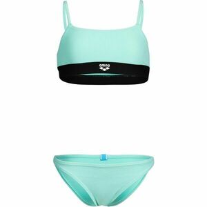Arena G ARENA ELASTIC BAND BIKINI BRALETTE Costum de baie fete, turcoaz, mărime 10-11Y imagine