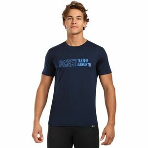 KILPI SLOPER Tricou din lână merino pentru bărbați, albastru închis, mărime imagine