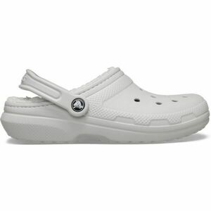 Crocs CLASSIC FUZZ LINED CLOG Saboți femei, gri, mărime 36/37 imagine