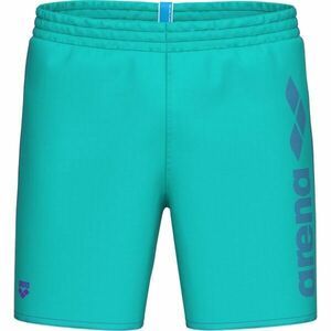 Arena LOGOTYPE BEACH BOXER Pantaloni scurți de plajă pentru bărbați, turcoaz, mărime imagine