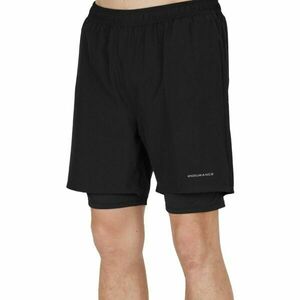 ENDURANCE KROS M 2-IN-1 OVERSIZE Pantaloni scurți de alergare pentru bărbați, negru, mărime imagine