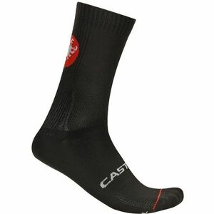 Castelli ENTRATA 18 SOCK Șosete ciclism bărbați, negru, mărime imagine