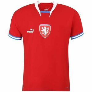 Puma FACR HOME JERSEY PROMO Tricou fotbal bărbați, roșu, mărime imagine