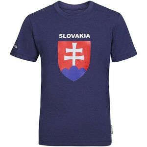 PROGRESS SK TSHIRT JR Tricou din bambus pentru juniori, albastru închis, mărime 164-170 imagine