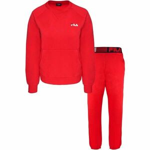 Fila IN COTTON BRUSHED FLEECE Pijama femei, roșu, mărime imagine