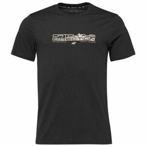 4F TSHIRT MEN Tricou de bărbați, negru, mărime imagine