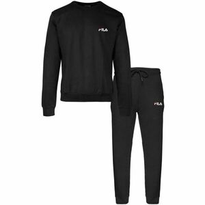 Fila BRUSHED COTTON FLEECE CREW Pijama bărbați, negru, mărime imagine