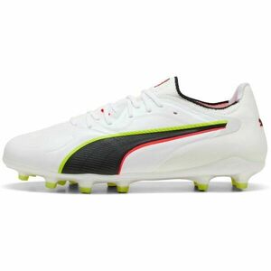 Puma KING 20 ULTIMATE FG/AG Ghete de fotbal bărbați, alb, mărime 46.5 imagine