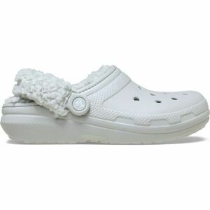 Crocs CLASSIC FLEECE LINED CLOG Saboți femei, gri, mărime 38/39 imagine