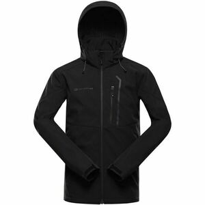 ALPINE PRO GEDER Geacă softshell cu membrană pentru bărbați, negru, mărime imagine