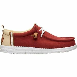 HEY DUDE WALLY CRAFT LINEN Încălțăminte slip-on bărbați, roșu, mărime imagine
