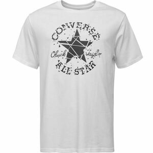 Converse BROKEN GLASS CONVERSE Tricou pentru bărbați, alb, mărime imagine