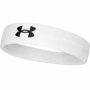Under Armour UA PERFORMANCE HEADBAND Banderolă bărbați, alb, mărime ADULT imagine