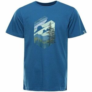 ALPINE PRO NOGER Tricou pentru bărbați, albastru, mărime imagine