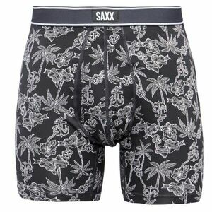 SAXX DAYTRIPPER COMFORT STRETCH BOXER BRF FLY Boxeri elastici pentru bărbați, negru, mărime imagine