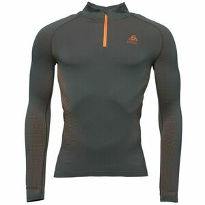 Odlo BL TOP PERFORMANCE WARM ECO Tricou funcțional bărbați, gri închis, mărime imagine