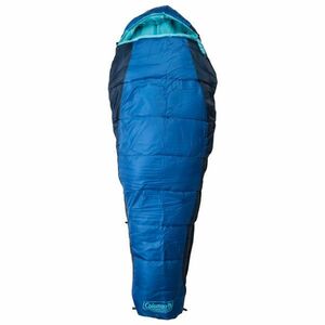 Coleman FISION 100 Sac de dormit, albastru, mărime 208 cm - fermoar dreapta imagine