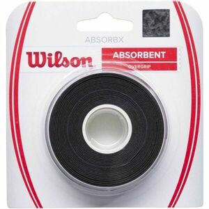 Wilson ABSORBX OVERGRIP 3 PACK Înveliș, negru, mărime imagine