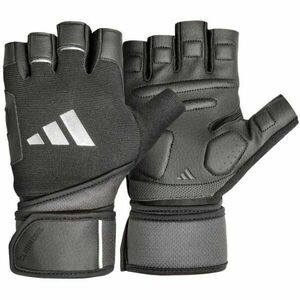 adidas WRIST WRAP TRAINING GLOVES - XL Mănuși fitness, negru, mărime imagine