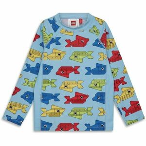 LEGO® kidswear LWAIKO 302 Tricou de baie băieți, albastru deschis, mărime imagine