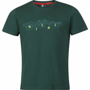 KILPI SPACER Tricou din bumbac pentru bărbați, verde închis, mărime imagine