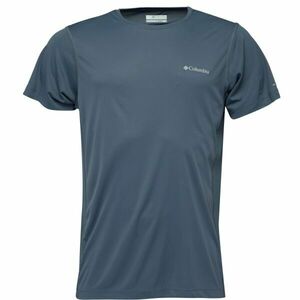 Columbia ZERO RULES™ LIGHT SS CREW Tricou funcțional pentru bărbați, albastru închis, mărime imagine
